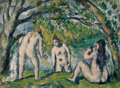 Trois baigneuses - Paul Cézanne